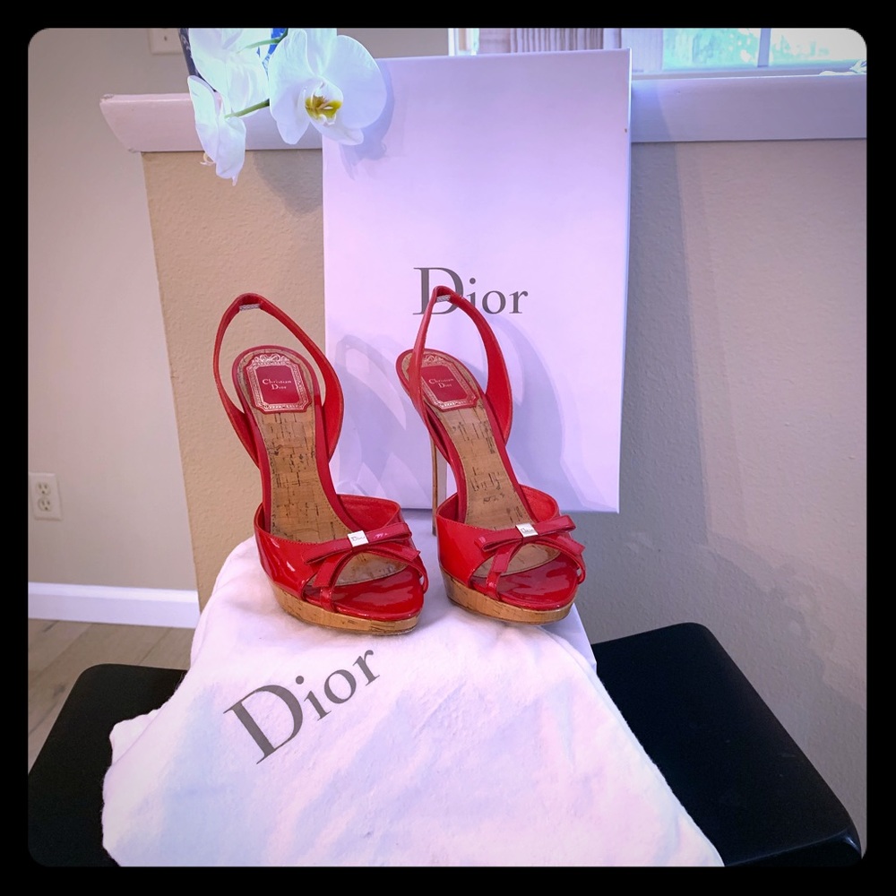 Dior Starlet sandals (Rouge)